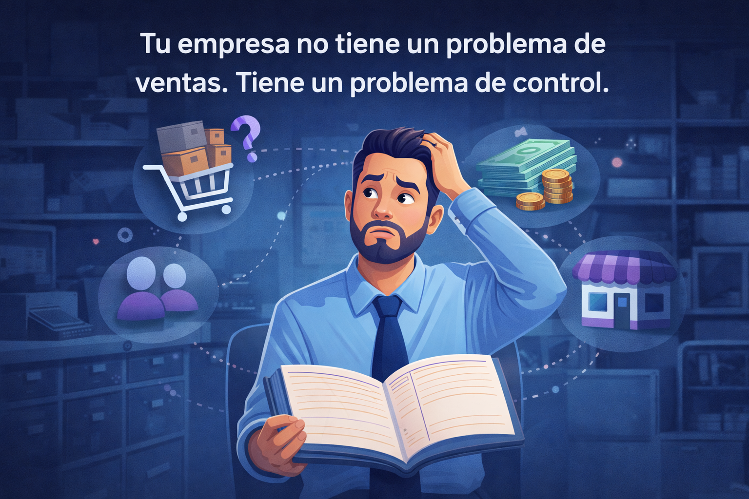 No es un problema de ventas, es un problema de control
