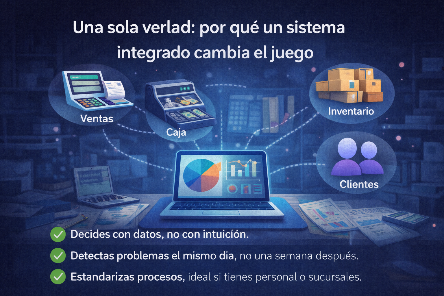 Una sola verdad: por qué un sistema integrado cambia el juego